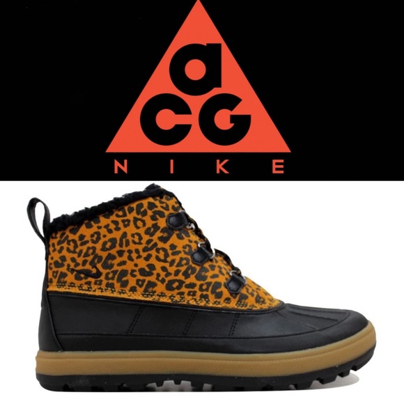 Nike ACG Leopard Woodside Chuka II Boots - Picture 1 of 7